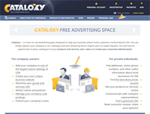 Tablet Screenshot of cataloxy.com